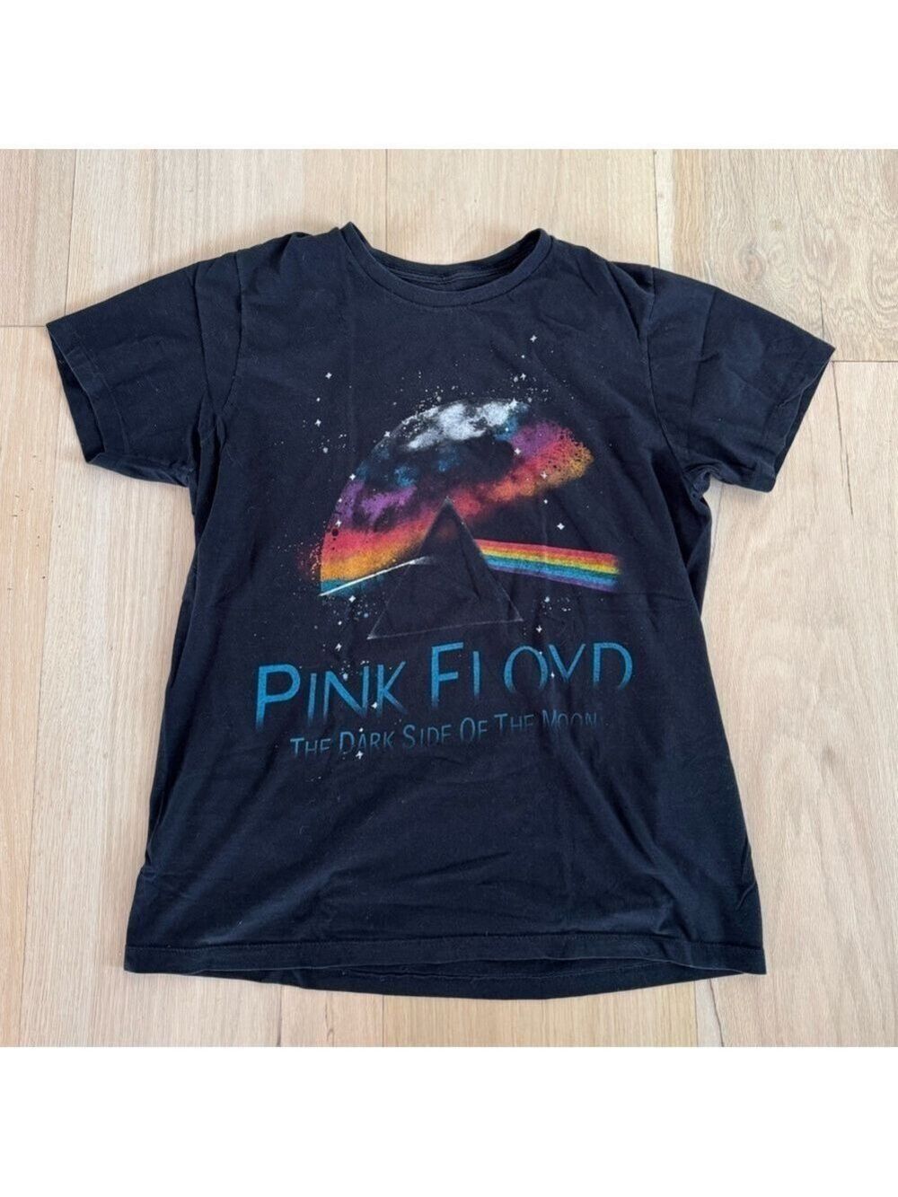 Pink Floyd The Dark Side Of The Moon Short Sleeve Tee Shirt Size Large